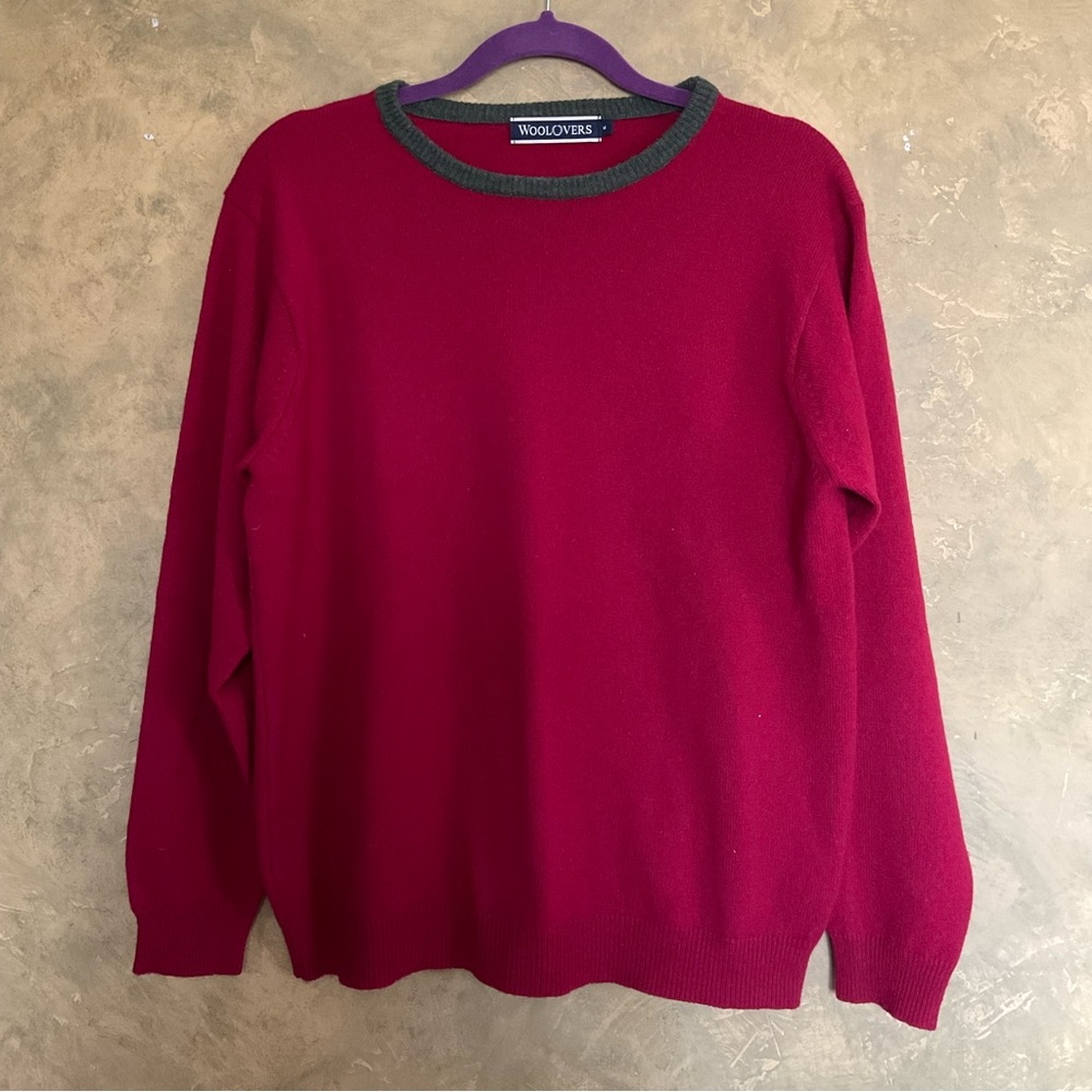 Vintage Woolovers Soft Knit Relaxed Fit Crewneck Sweater